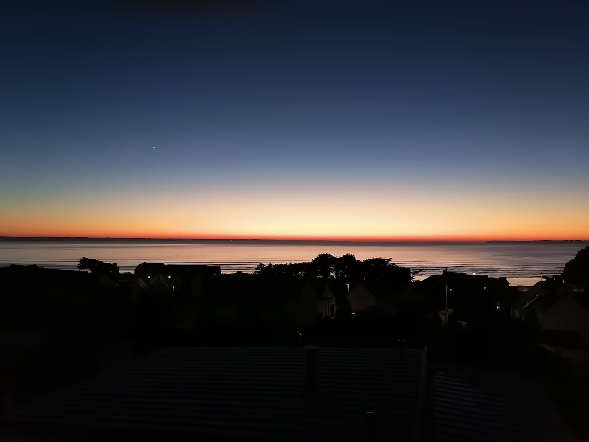 Coucher de soleil Baie de Douarnenez