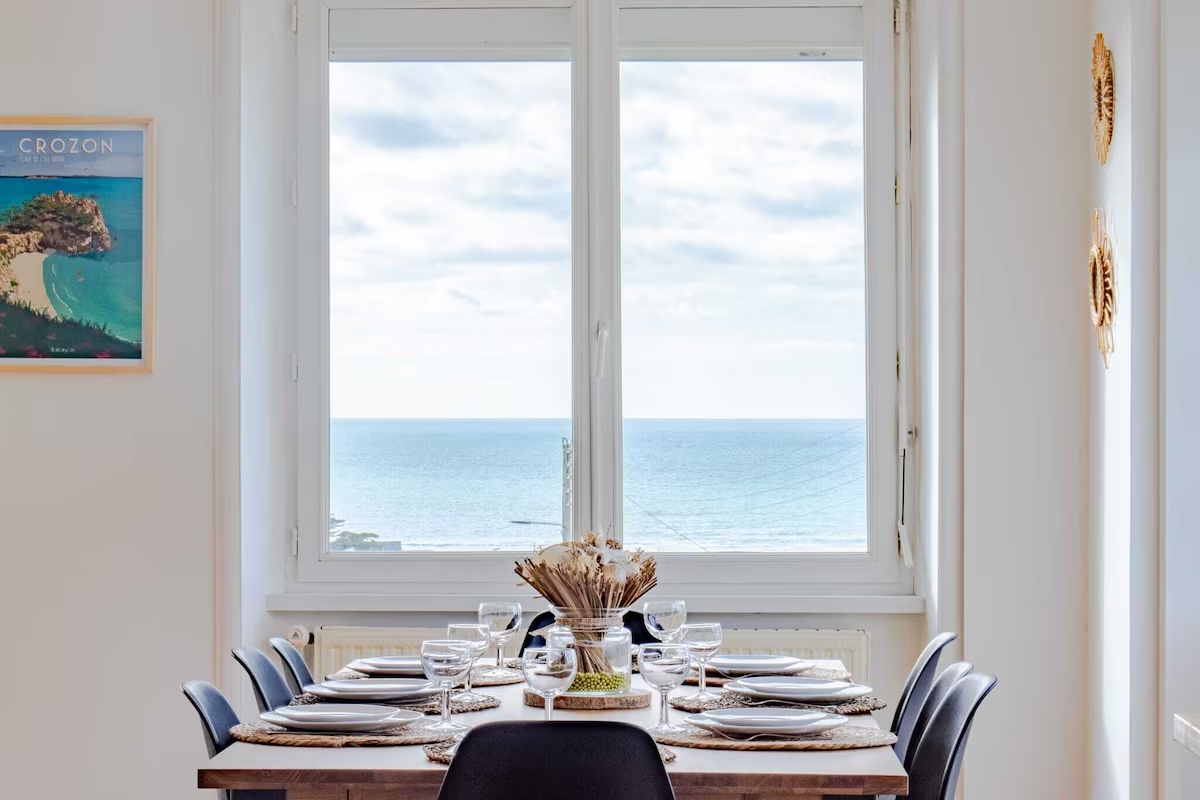 Vue mer depuis la villa